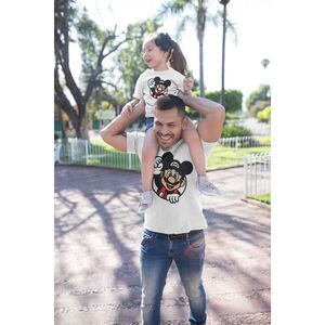 Super Mario  Disney Mickey Mouse Color And Ears T-Shirt